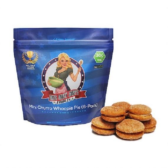 MINI CHURRO WHOOPIE PIE (6-PACK) 300MG