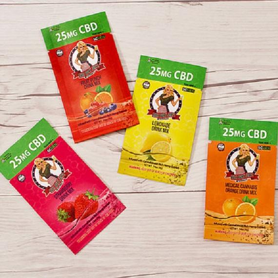 4 PACK - 25MG CBD DRINK MIXES