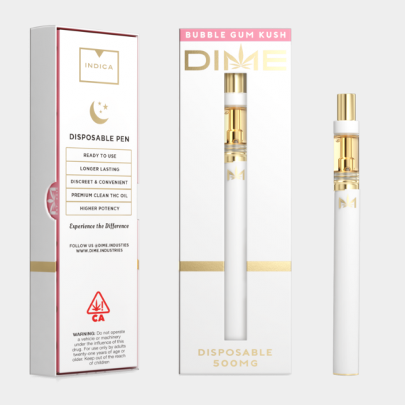 Bubble Gum Kush - Disposable (500 mg)